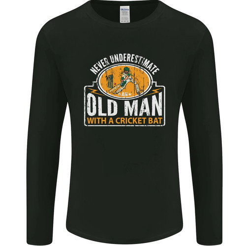 Old man with - old, cricket