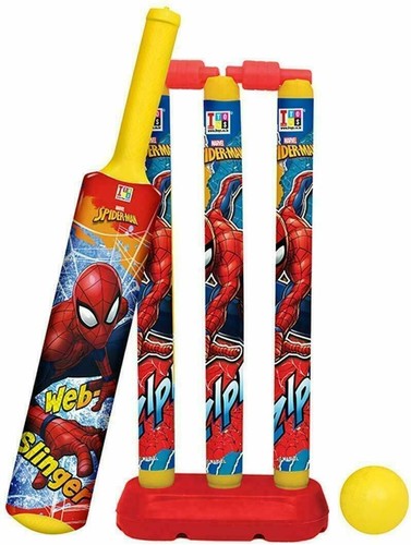Plastic cricket bat set - plastic, with