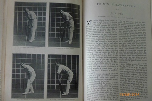 Cricket batting batsmanship - cricket, c