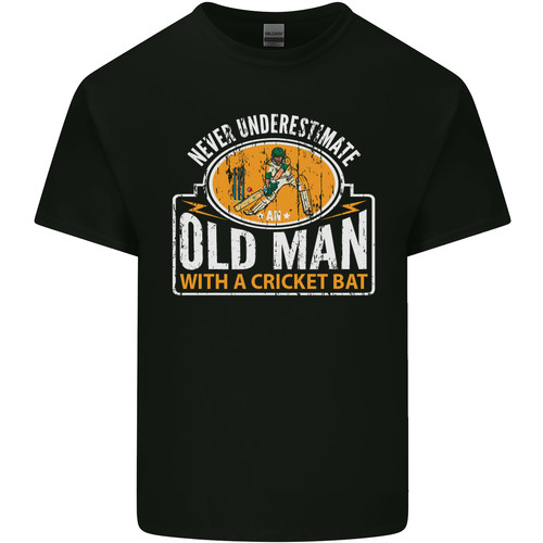 Old man with cricket - a,