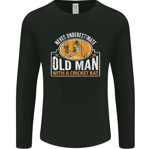 Old man with - an,