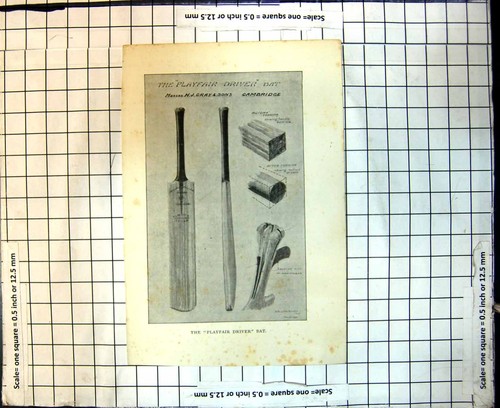 Old playfair driver - old, cricket
