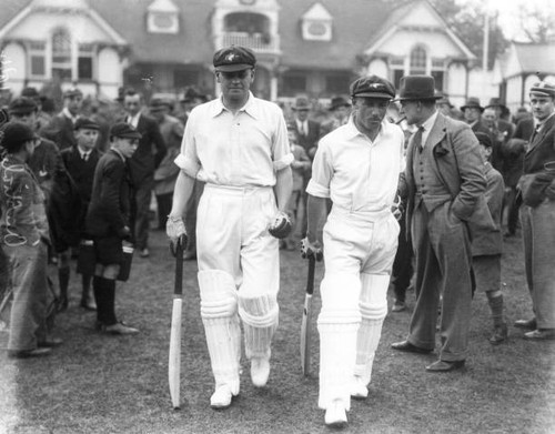 Don bradman and bill - and,